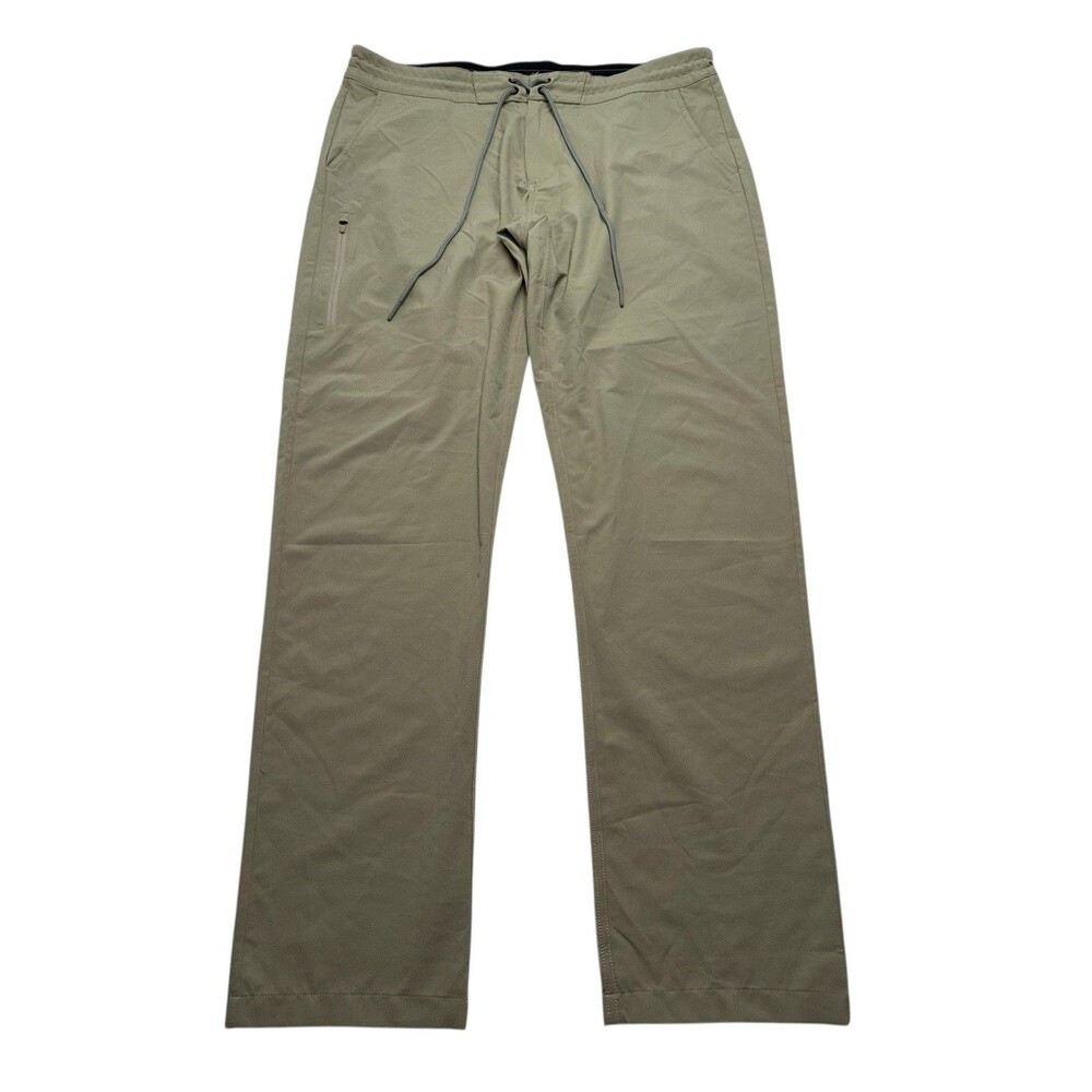 Men's Anetik Analog Tech Pants Size 38 x 32 Khaki #MBANAP0